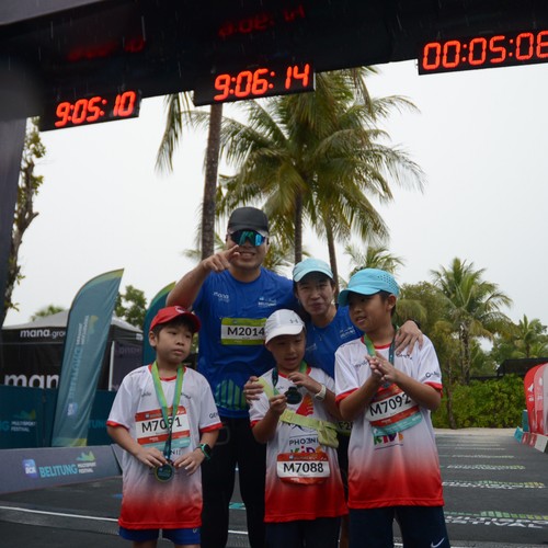 Race photo from Belitung Multisport Festival