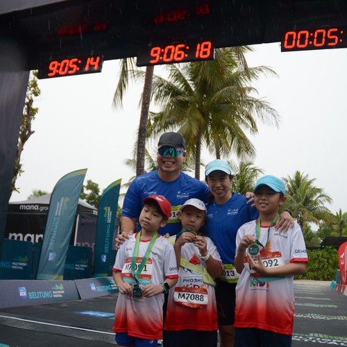 Race photo from Belitung Multisport Festival