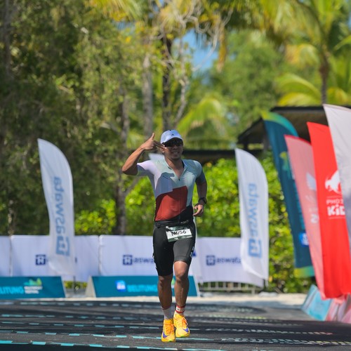 Race photo from Belitung Multisport Festival