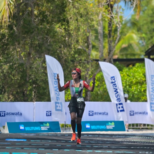 Race photo from Belitung Multisport Festival