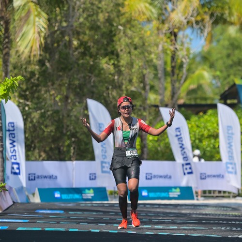 Race photo from Belitung Multisport Festival