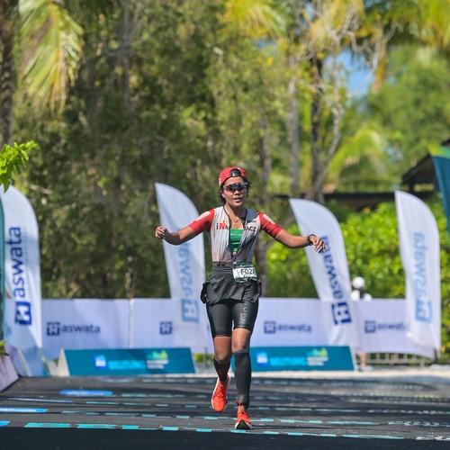 Race photo from Belitung Multisport Festival
