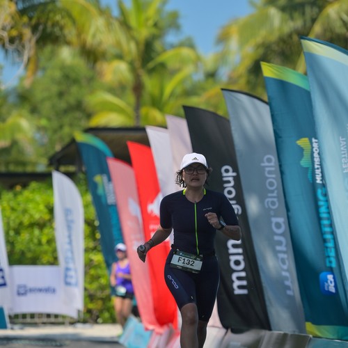 Race photo from Belitung Multisport Festival