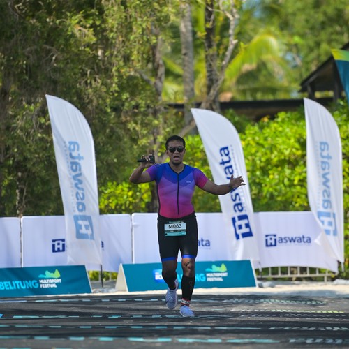Race photo from Belitung Multisport Festival