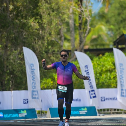 Race photo from Belitung Multisport Festival