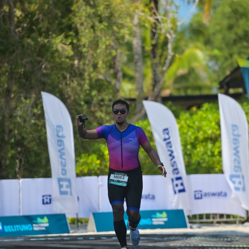 Race photo from Belitung Multisport Festival