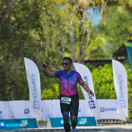 Race photo from Belitung Multisport Festival