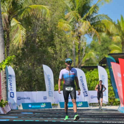 Race photo from Belitung Multisport Festival