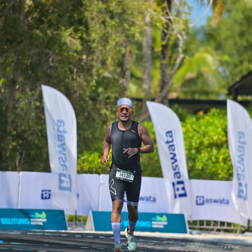 Race photo from Belitung Multisport Festival
