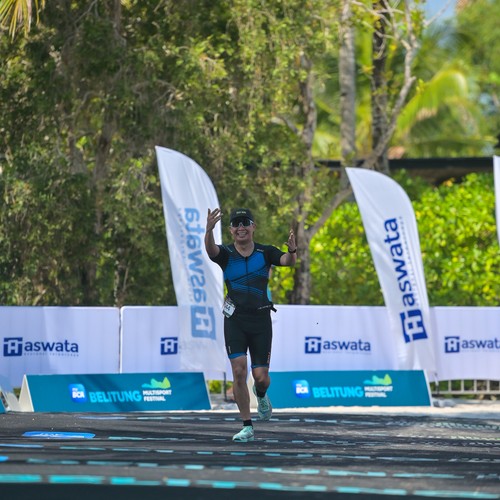 Race photo from Belitung Multisport Festival