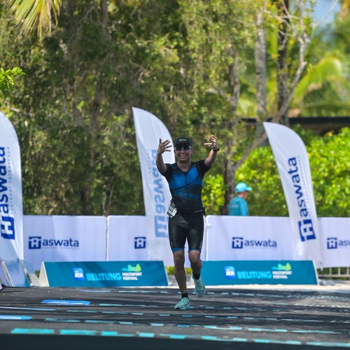 Race photo from Belitung Multisport Festival