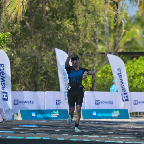Race photo from Belitung Multisport Festival