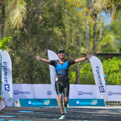 Race photo from Belitung Multisport Festival