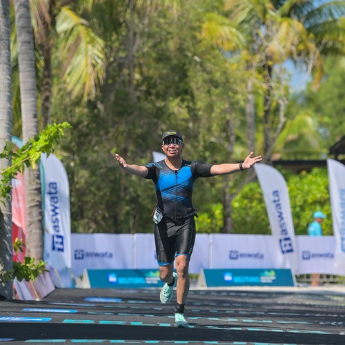 Race photo from Belitung Multisport Festival