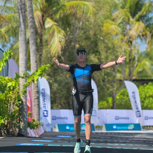 Race photo from Belitung Multisport Festival