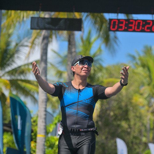 Race photo from Belitung Multisport Festival