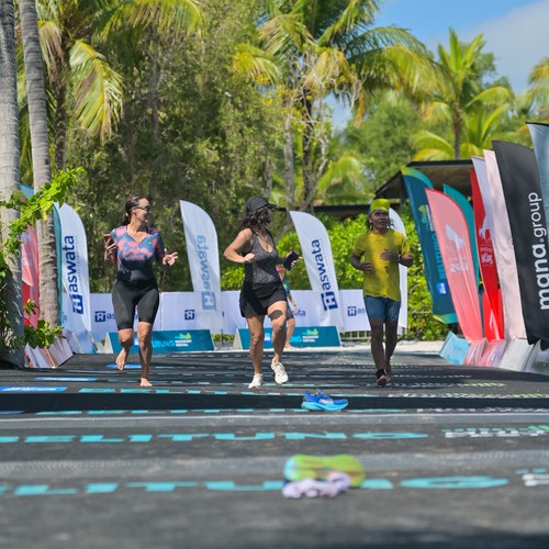 Race photo from Belitung Multisport Festival