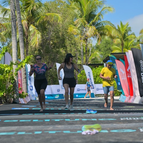 Race photo from Belitung Multisport Festival