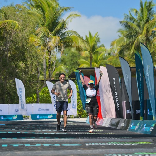Race photo from Belitung Multisport Festival