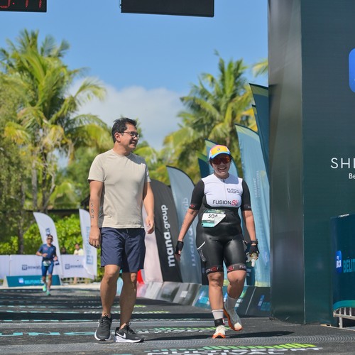 Race photo from Belitung Multisport Festival