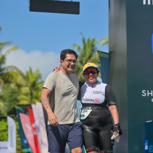 Race photo from Belitung Multisport Festival