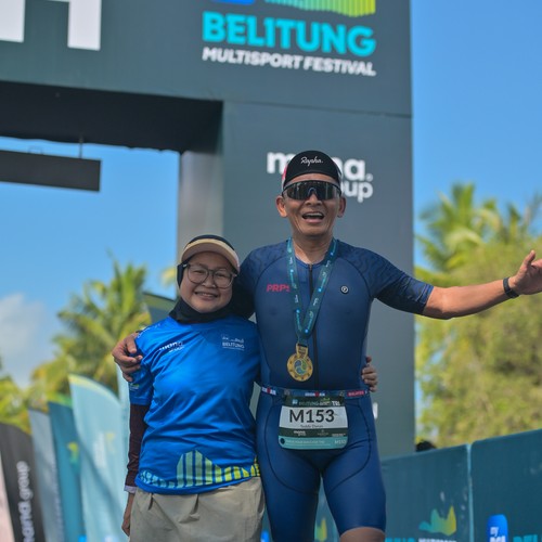 Race photo from Belitung Multisport Festival