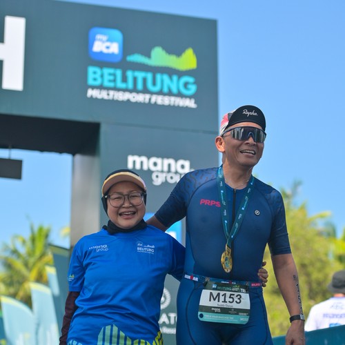 Race photo from Belitung Multisport Festival