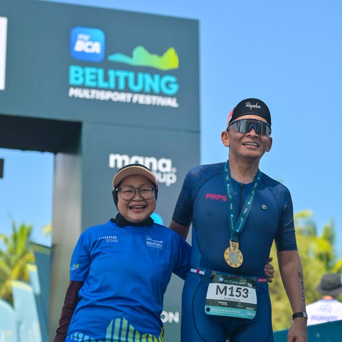Race photo from Belitung Multisport Festival