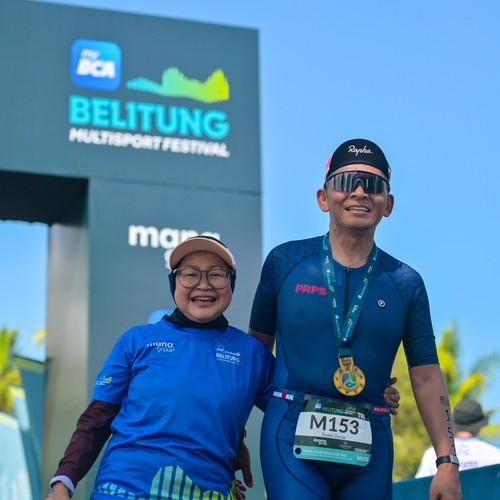 Race photo from Belitung Multisport Festival