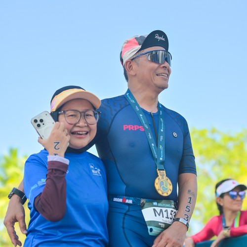 Race photo from Belitung Multisport Festival