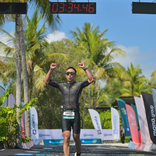 Race photo from Belitung Multisport Festival