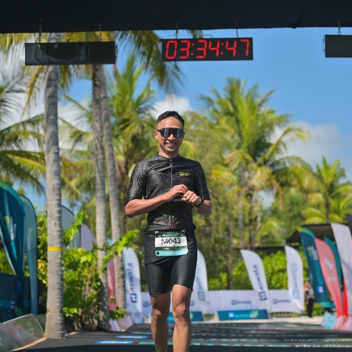 Race photo from Belitung Multisport Festival
