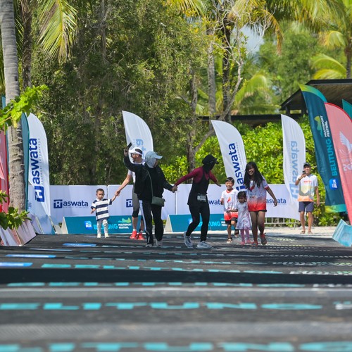 Race photo from Belitung Multisport Festival