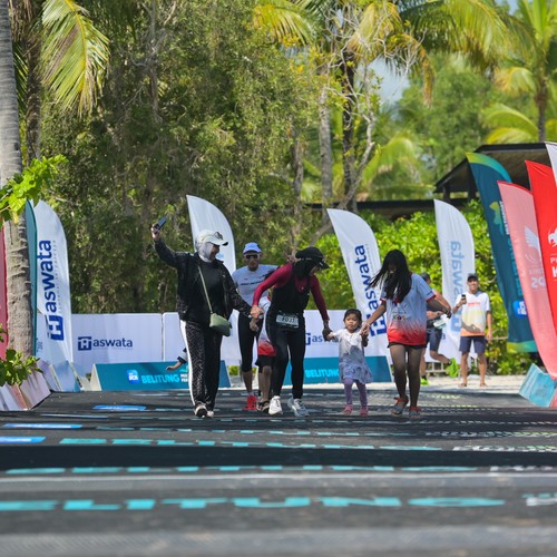 Race photo from Belitung Multisport Festival