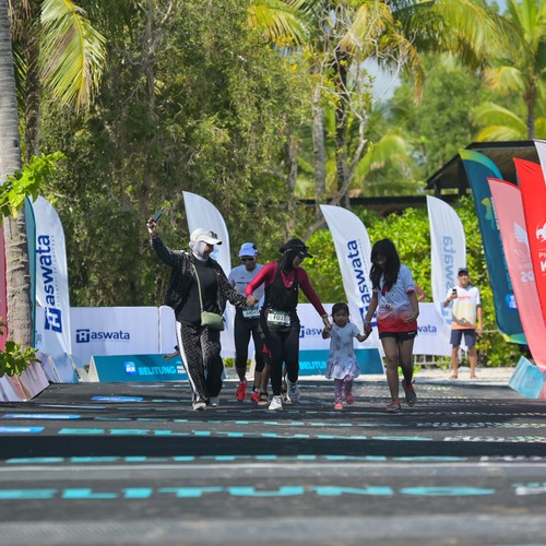 Race photo from Belitung Multisport Festival