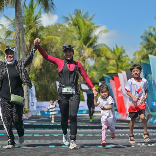 Race photo from Belitung Multisport Festival