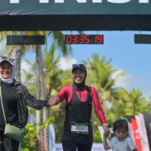Race photo from Belitung Multisport Festival