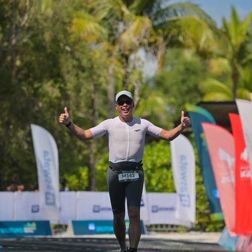 Race photo from Belitung Multisport Festival