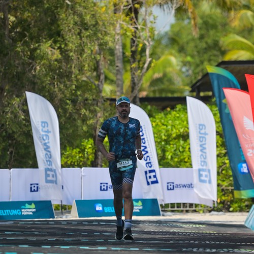 Race photo from Belitung Multisport Festival