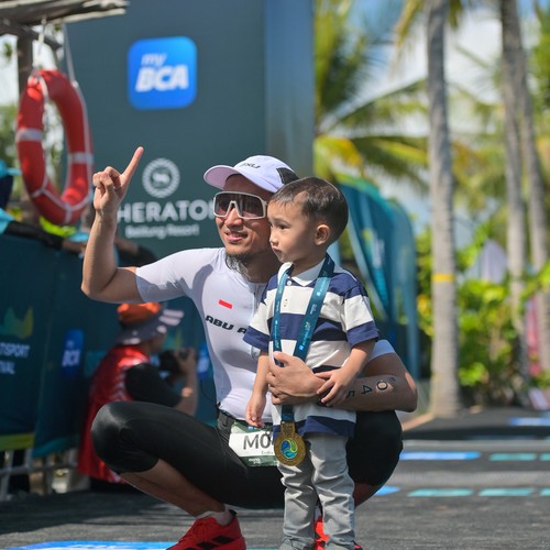 Race photo from Belitung Multisport Festival