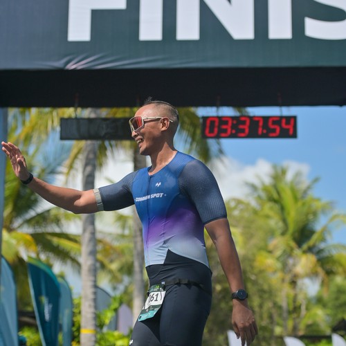 Race photo from Belitung Multisport Festival