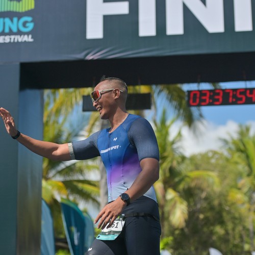 Race photo from Belitung Multisport Festival