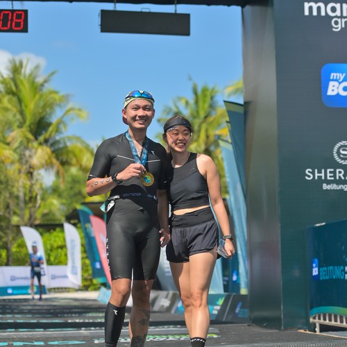 Race photo from Belitung Multisport Festival