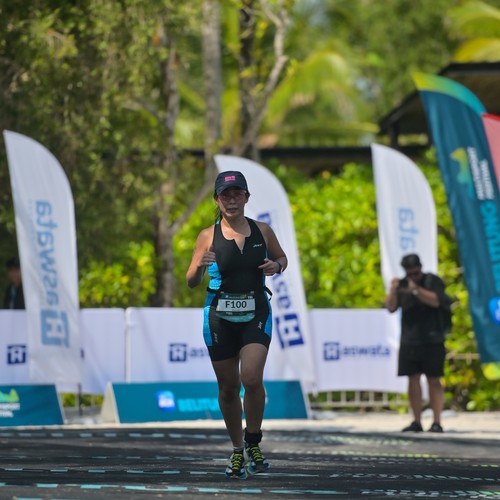 Race photo from Belitung Multisport Festival