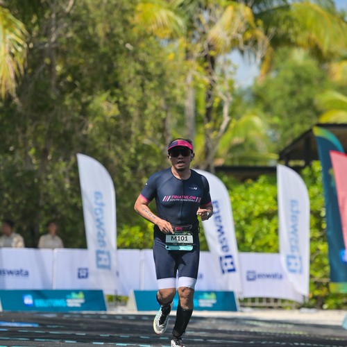 Race photo from Belitung Multisport Festival