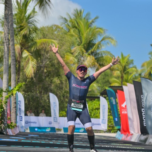 Race photo from Belitung Multisport Festival