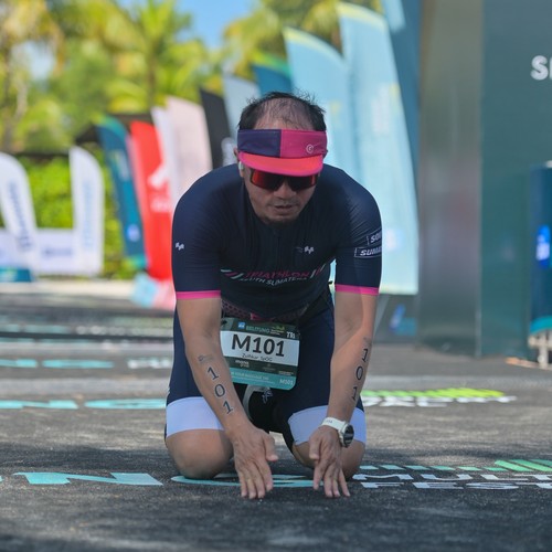 Race photo from Belitung Multisport Festival