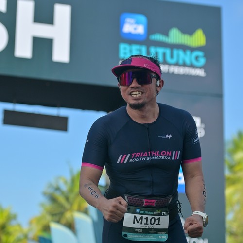 Race photo from Belitung Multisport Festival