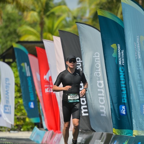 Race photo from Belitung Multisport Festival