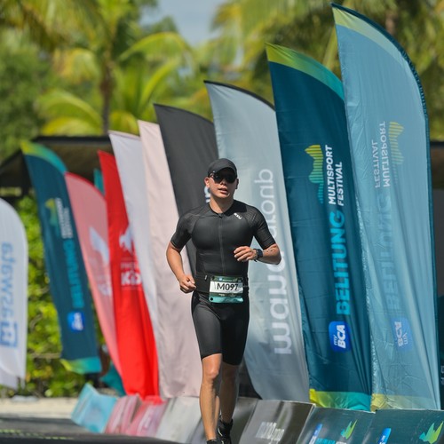 Race photo from Belitung Multisport Festival